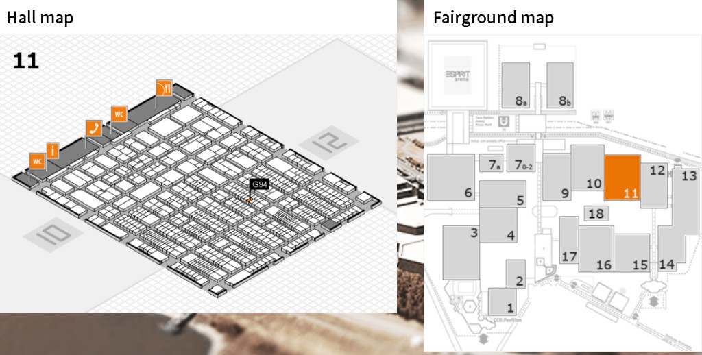 Hall map prowein17 copie