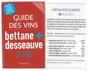 Guide Bettane & Desseauve 2016